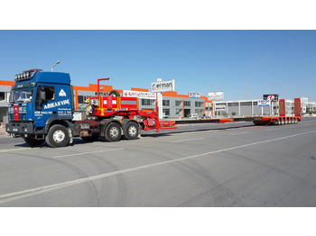 Nov Nizko noseča polprikolica za transport težkih strojev LIDER 2024 YEAR NEW MODELS containeer flatbes semi TRAILER FOR SALE: slika 2