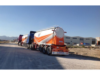 Nov Polprikolica cisterna za transport cementa LIDER 2025  MODEL NEW CEMENT TANKER: slika 4