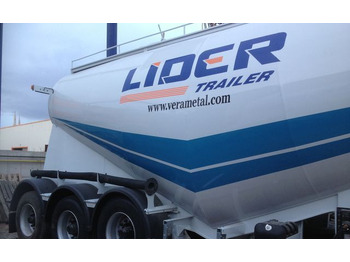 Nov Polprikolica cisterna za transport cementa LIDER 2025 NEW (FROM MANUFACTURER FACTORY SALE): slika 4