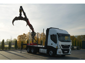 Tovornjak za prevoz lesa IVECO Stralis 560