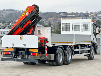 Tovornjak s kesonom, Tovornjak z dvigalom Iveco TRAKKER 360 * PRITSCHE 6,80* PK 16002 B+FUNK*6x4: slika 5