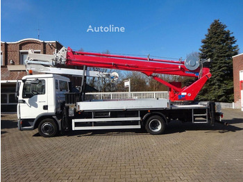 Tovornjak s kesonom, Tovornjak z dvigalom MAN 8.180 TGL - Flatbed+crane: slika 2 Tovornjak s kesonom, Tovornjak z dvigalom MAN 8.180 TGL - Flatbed+crane: slika 2
