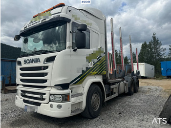 Tovornjak za prevoz lesa SCANIA R 730