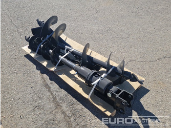 Nov Vrtalo Unused 2025 Captok Auger, Qty  (3 of) Auger 8", With 12"/16" Auger Rod to suit 1-2 Ton Excavator: slika 3