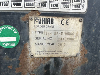 Paletno dvigalo za Tovornjak Hiab XS 244 EP-5 HiDuo: slika 4