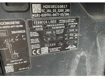 Električni viličar Linde E15-02: slika 3