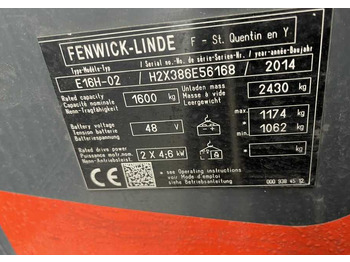 Električni viličar LINDE E16