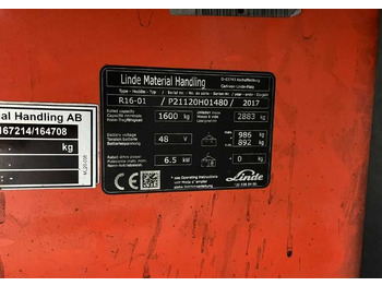 Viličar s pomičnim teleskopom Linde R16-01: slika 4