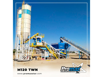 Nov Betonarna Mobile Concrete Batching Plant M120-TWN (120m3/h): slika 2