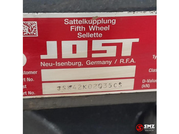 Spojni element za priklopnik za Tovornjak jost Occ koppelschotel + montageplaat JSK40 Jost: slika 5