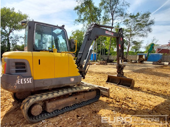 Mini bager 2010 Volvo EC55C: slika 5