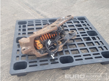 Hitra spojka Hill Hydraulic Double Lock QH 50mm Pin to suit 6-8 Ton Excavator: slika 5