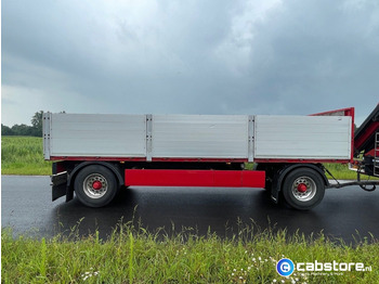 Plato/ Tovorna prikolica Krone AZ  Open aanhangwagen - Pritsche - open box - Alcoa - BPW - Lengte laadbak 7,34 meter -Bouwjaar 2014 - banden 90% - APK tot 01-2026 !!: slika 5