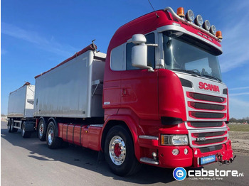Tovornjak cisterna Scania LB6X2*4HNB Euro 6 - Year 2016 - RETARDER - ALUMINIUM kipper + FLOOR  kipper aanhangwagen - Good Condition !!: slika 3