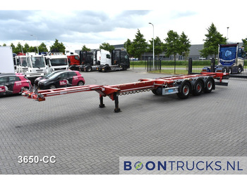 Kontejnerska polprikolica/ Polprikolica z zamenljivim tovoriščem D-Tec FLEXITRAILER | 2x20-30-40-45ft HC * 2x LIFT AXLE * 2x EXTENDABLE * MOT 11-2025: slika 5