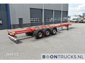 Kontejnerska polprikolica/ Polprikolica z zamenljivim tovoriščem D-Tec FLEXITRAILER | 2x20-30-40-45ft HC * 2x LIFT AXLE * 2x EXTENDABLE * MOT 11-2025: slika 2