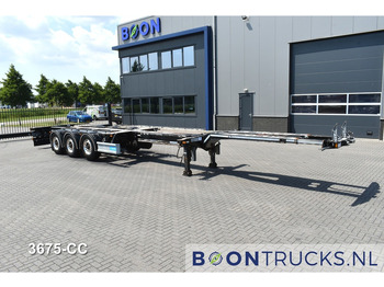 Kontejnerska polprikolica/ Polprikolica z zamenljivim tovoriščem D-Tec FLEXITRAILER | 2x20-30-40-45ft HC * BPW / DISC * ALCOA * 3x EXTENDABLE: slika 4