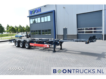 Kontejnerska polprikolica/ Polprikolica z zamenljivim tovoriščem Krone SD BOX LINER | 2x20-40-45ft HC * LIFT AXLE * BPW/DISC * EXTENDABLE REAR * 9x AVAILABLE: slika 4