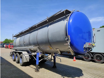 Polprikolica cisterna Burg 26165 liter Tankoplegger 1 kamer MET RVS Pomp: slika 4