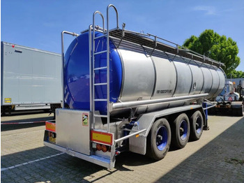 Polprikolica cisterna Burg 26165 liter Tankoplegger 1 kamer MET RVS Pomp: slika 3