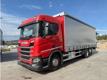 Tovornjak s ponjavo SCANIA R 450