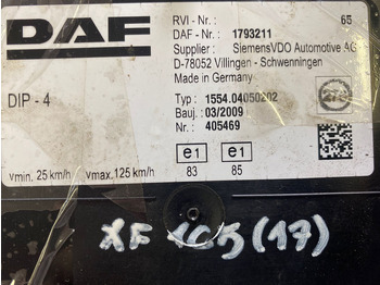 Armaturna plošča DAF: slika 2 Armaturna plošča DAF: slika 2