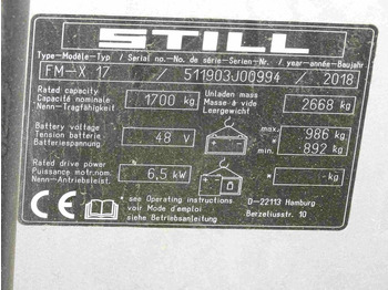 Viličar s pomičnim teleskopom Still FM-X17: slika 5