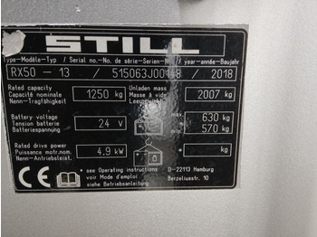Električni viličar Still RX50-13: slika 5