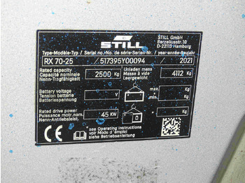 Diesel viličar Still RX70-25: slika 5