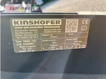Žlica za bager Kinshofer TB06-1500 GLV: slika 4