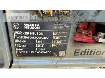 Bager na kolesih Wacker EW100: slika 5