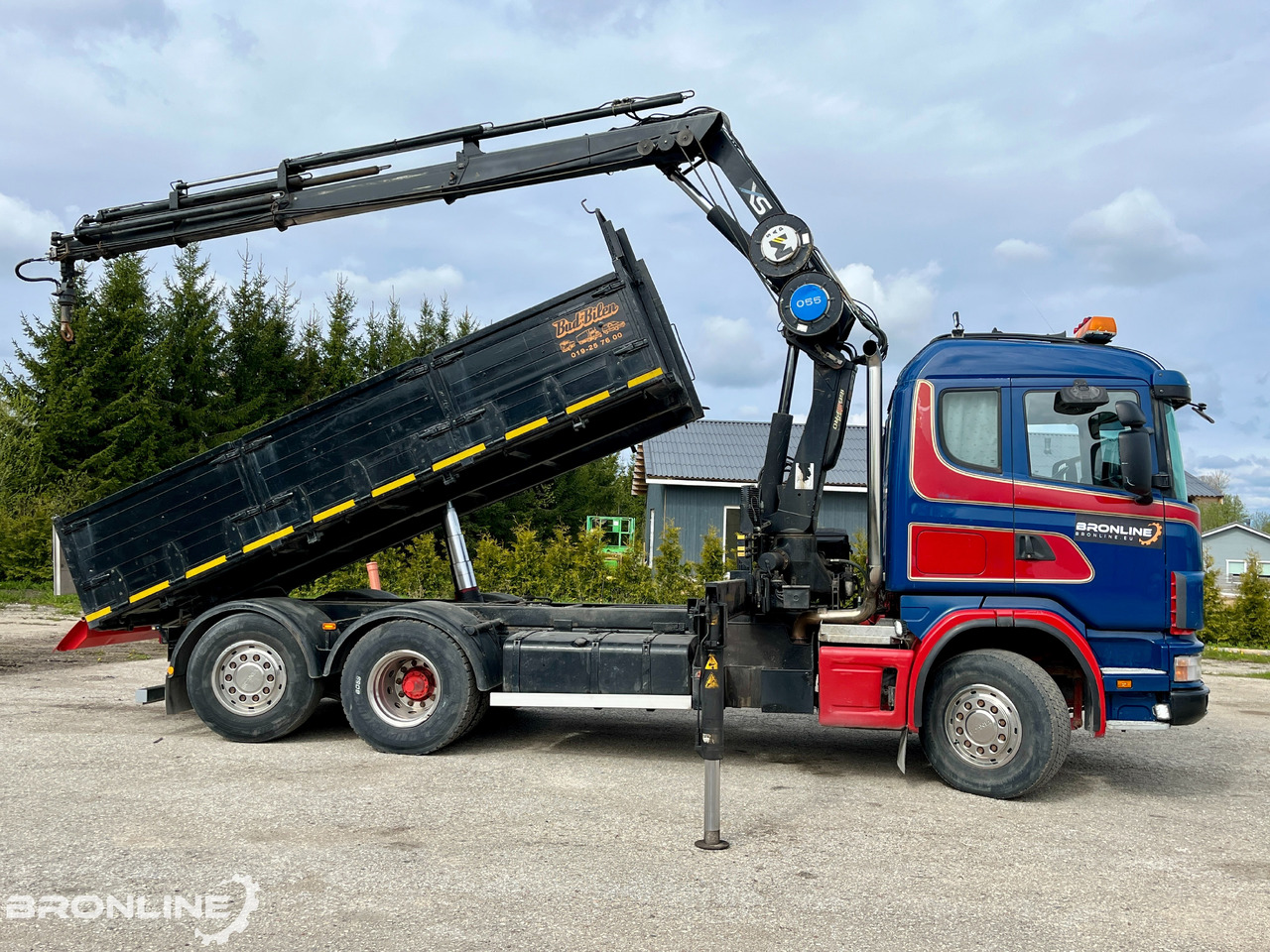 2002 SCANIA R114 6X2*4 Tipper+HIAB 166-e5 crane - Tovornjak prekucnik, Tovornjak z dvigalom: slika 4 2002 SCANIA R114 6X2*4 Tipper+HIAB 166-e5 crane - Tovornjak prekucnik, Tovornjak z dvigalom: slika 4