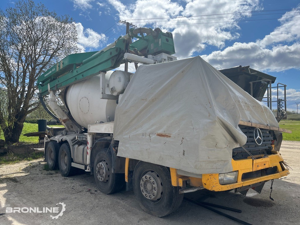 2003 MERCEDES-BENZ ACTROS 3240B 8X4/4 Mixer - Avtomešalec: slika 1 2003 MERCEDES-BENZ ACTROS 3240B 8X4/4 Mixer - Avtomešalec: slika 1