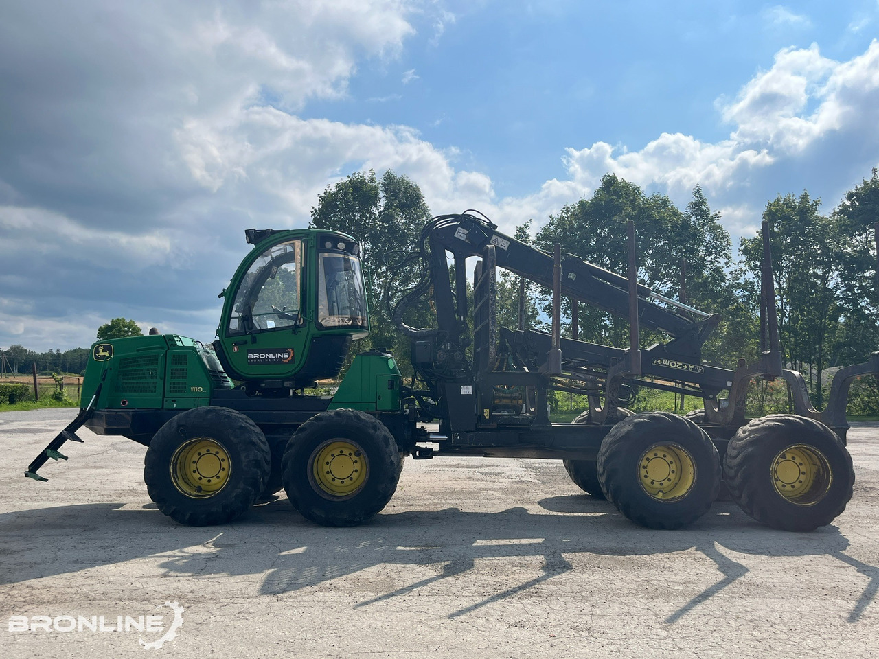 2010 John Deere 1110E Forwarder 8x8 - Forvarder: slika 5 2010 John Deere 1110E Forwarder 8x8 - Forvarder: slika 5