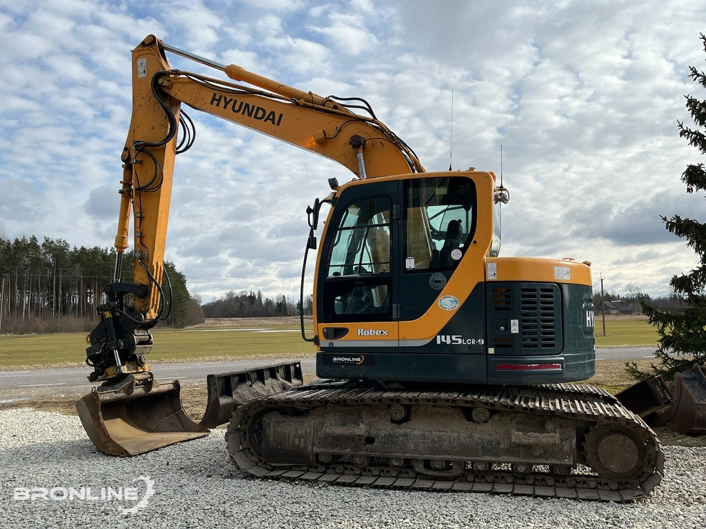 2011 Hyundai Robex 145LCR-9S+Engcon tiltrotator S60/S60 - Bager goseničar: slika 1 2011 Hyundai Robex 145LCR-9S+Engcon tiltrotator S60/S60 - Bager goseničar: slika 1