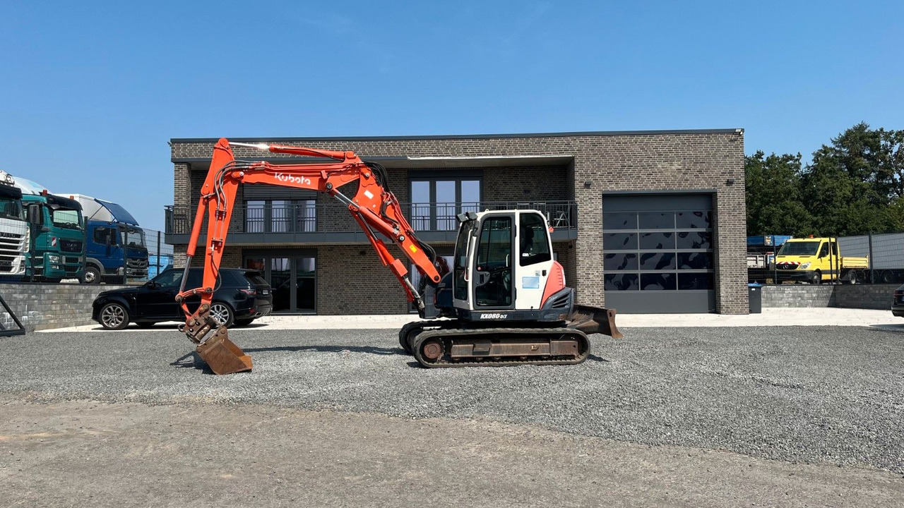 Kubota KX080 KX080-3 Verstellausleger 8700Kg Klima Tilt - Mini bager: slika 1 Kubota KX080 KX080-3 Verstellausleger 8700Kg Klima Tilt - Mini bager: slika 1