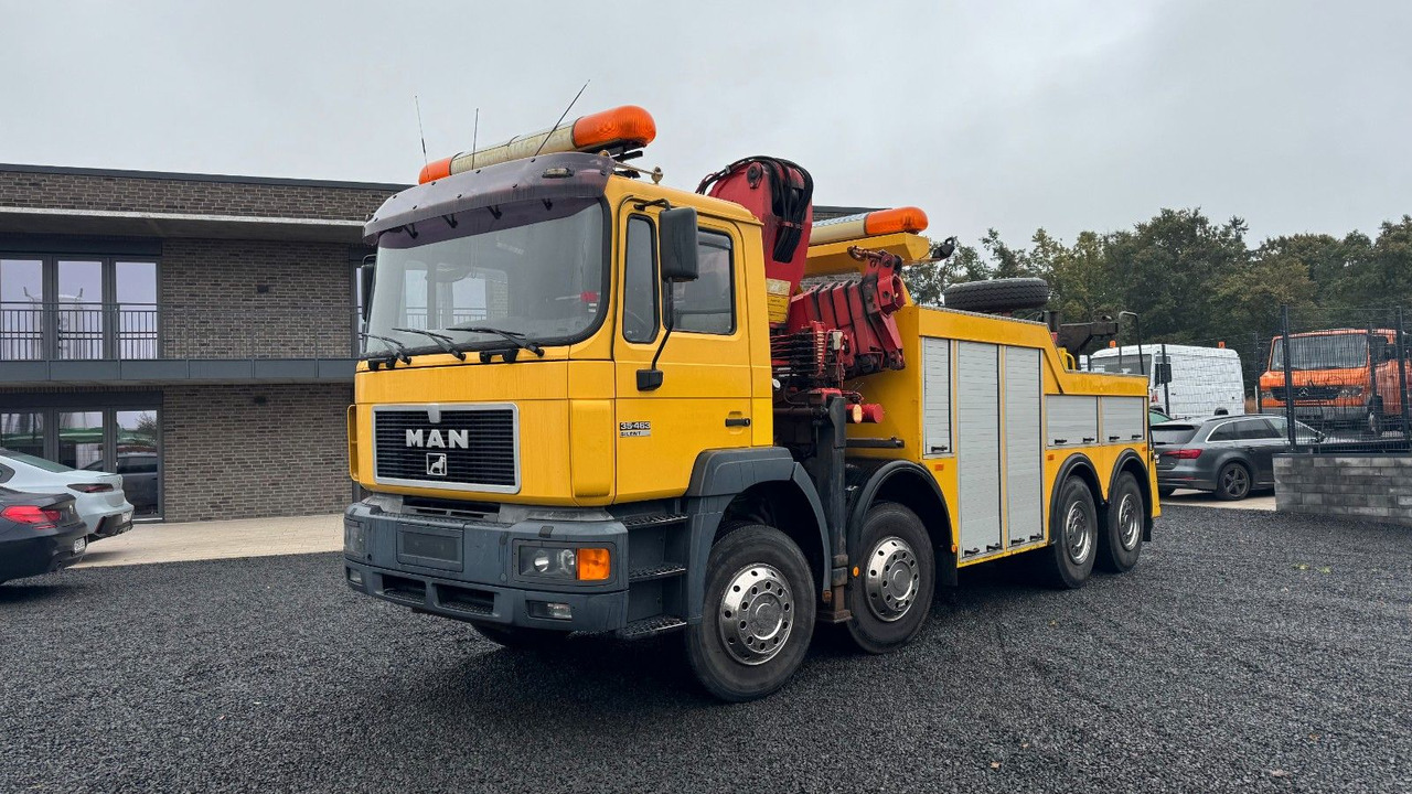 MAN 35.463 Abschleppwagen Kran LKW Berger Wilk WR25 - Vlečno vozilo: slika 2 MAN 35.463 Abschleppwagen Kran LKW Berger Wilk WR25 - Vlečno vozilo: slika 2