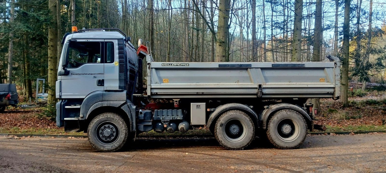 MAN TGS 26.480 6x4 6x6 Meiller Kipper Bordma Hydrodr - Tovornjak prekucnik: slika 1 MAN TGS 26.480 6x4 6x6 Meiller Kipper Bordma Hydrodr - Tovornjak prekucnik: slika 1