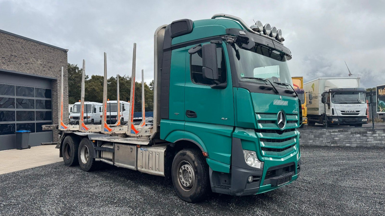 Mercedes-Benz Actros 2645 Holztransporter ohne Kran - Tovornjak za prevoz lesa: slika 3 Mercedes-Benz Actros 2645 Holztransporter ohne Kran - Tovornjak za prevoz lesa: slika 3