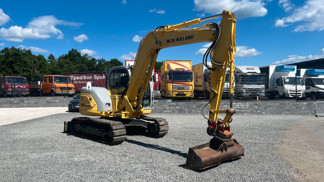 New Holland Kobelco E 80 MSR Minibagger SW 8300 Kg - Mini bager: slika 3 New Holland Kobelco E 80 MSR Minibagger SW 8300 Kg - Mini bager: slika 3