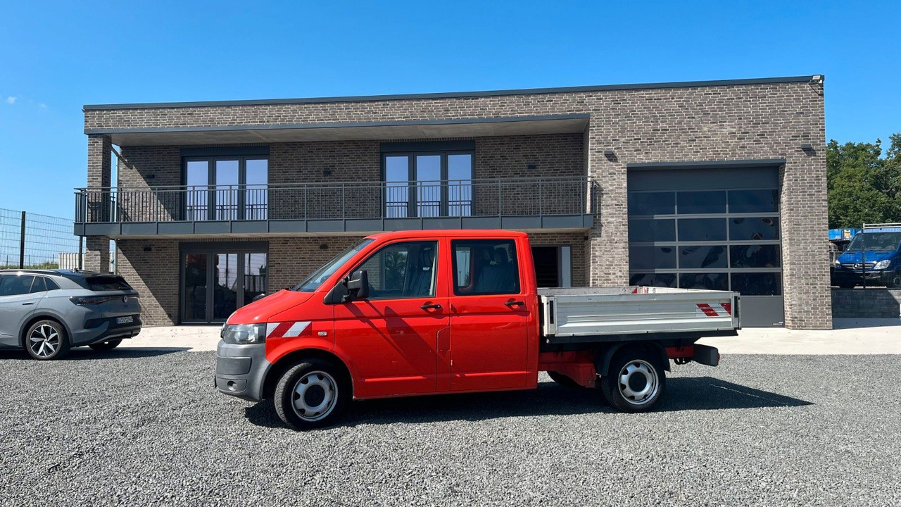 Volkswagen T5 Transporter Pritsche Doppelkabine Doka - Dostavno vozilo s kesonom, Dostavno vozilo z dvojno kabino: slika 1 Volkswagen T5 Transporter Pritsche Doppelkabine Doka - Dostavno vozilo s kesonom, Dostavno vozilo z dvojno kabino: slika 1