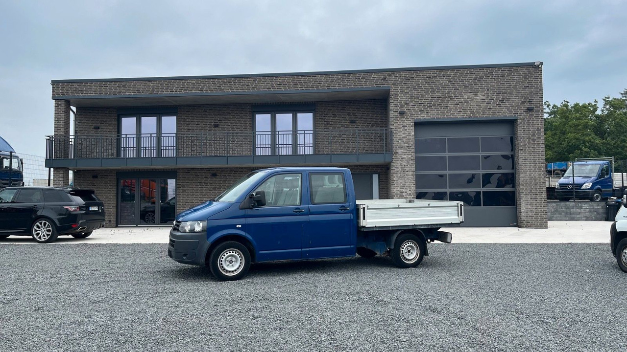 Volkswagen T5 Transporter Pritsche Doppelkabine Doka - Dostavno vozilo s kesonom, Dostavno vozilo z dvojno kabino: slika 1 Volkswagen T5 Transporter Pritsche Doppelkabine Doka - Dostavno vozilo s kesonom, Dostavno vozilo z dvojno kabino: slika 1