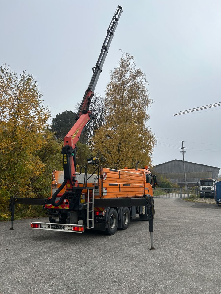 Tovornjak prekucnik, Tovornjak z dvigalom MAN TGS 33.400 6x4 Kipper Palfinger 22002: slika 7