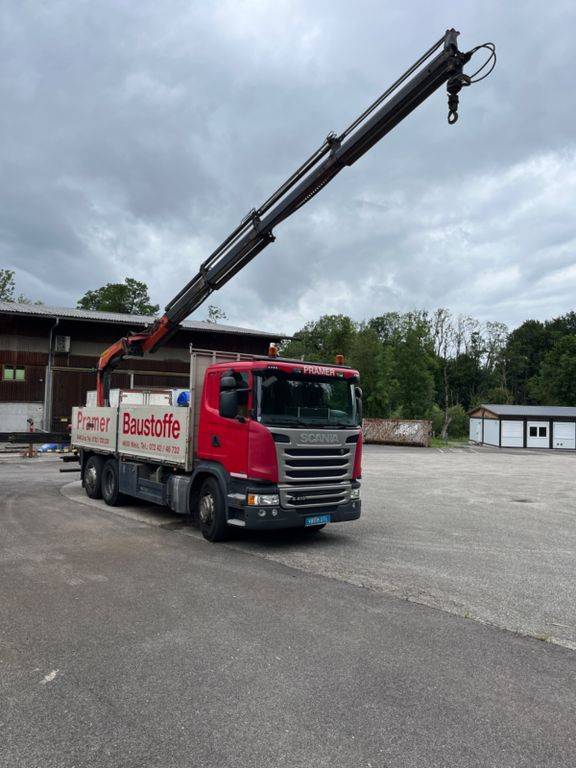 Scania G 410 LG 6x2 Kran Palfinger 20001 - Tovornjak s kesonom, Tovornjak z dvigalom: slika 2 Scania G 410 LG 6x2 Kran Palfinger 20001 - Tovornjak s kesonom, Tovornjak z dvigalom: slika 2