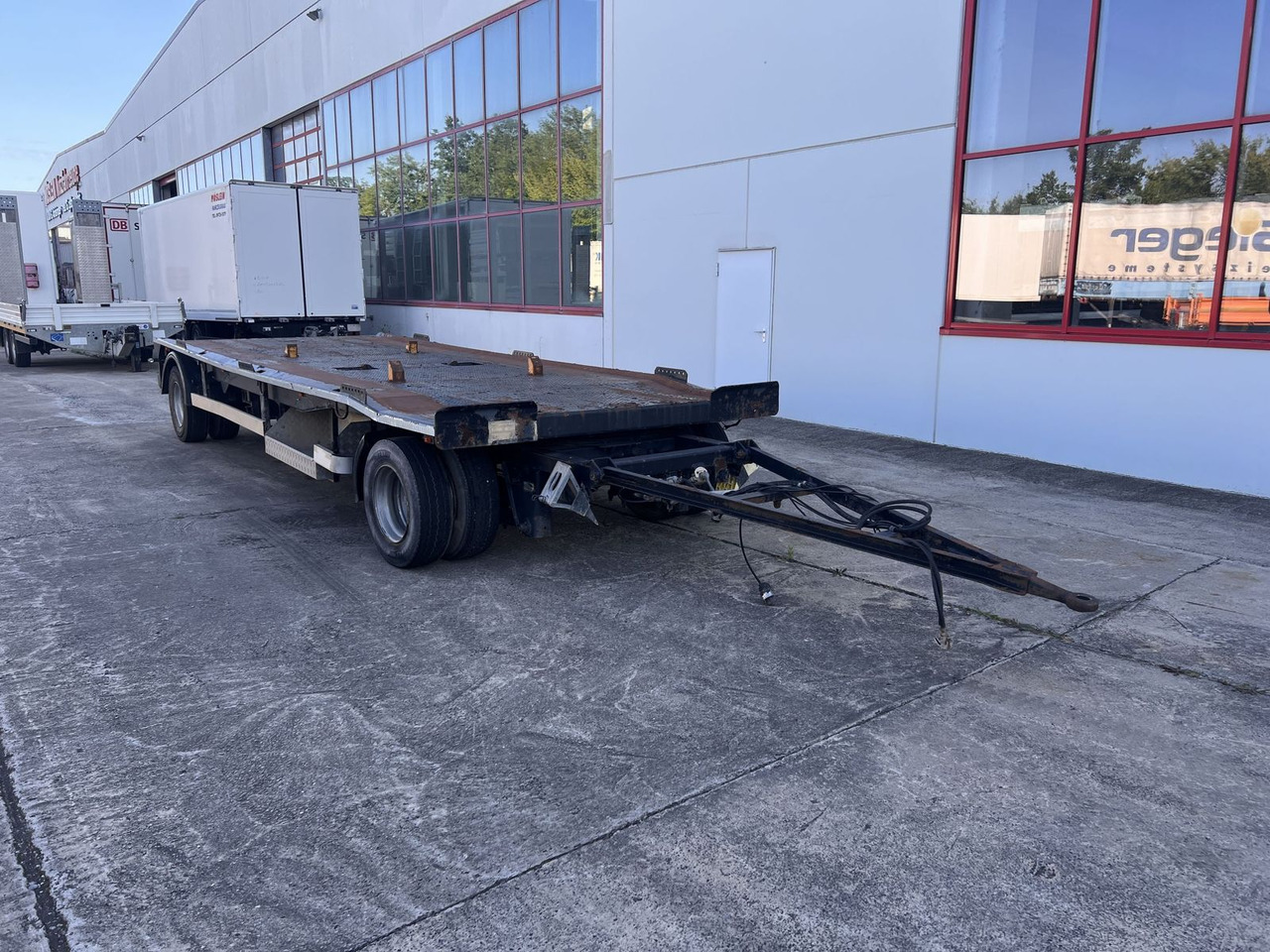 2 Achs Kombi- Anhänger für Abroll- oder Absetzm - Abrol/ Samonakladalec prikolica: slika 2 2 Achs Kombi- Anhänger für Abroll- oder Absetzm - Abrol/ Samonakladalec prikolica: slika 2