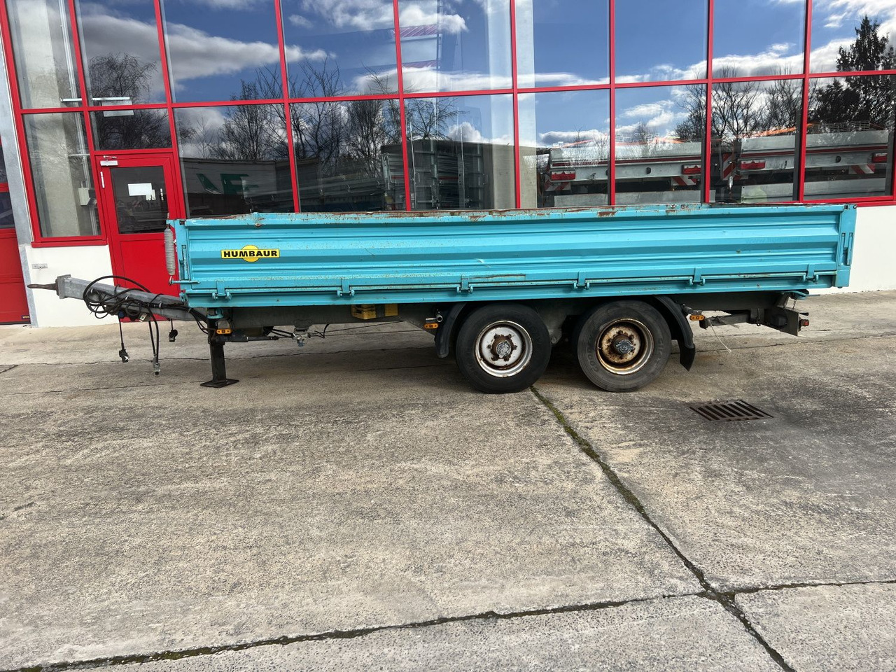 Humbaur HTK 10 50 24 Tandem Kipper- Tieflader - Kiper prikolica: slika 4 Humbaur HTK 10 50 24 Tandem Kipper- Tieflader - Kiper prikolica: slika 4