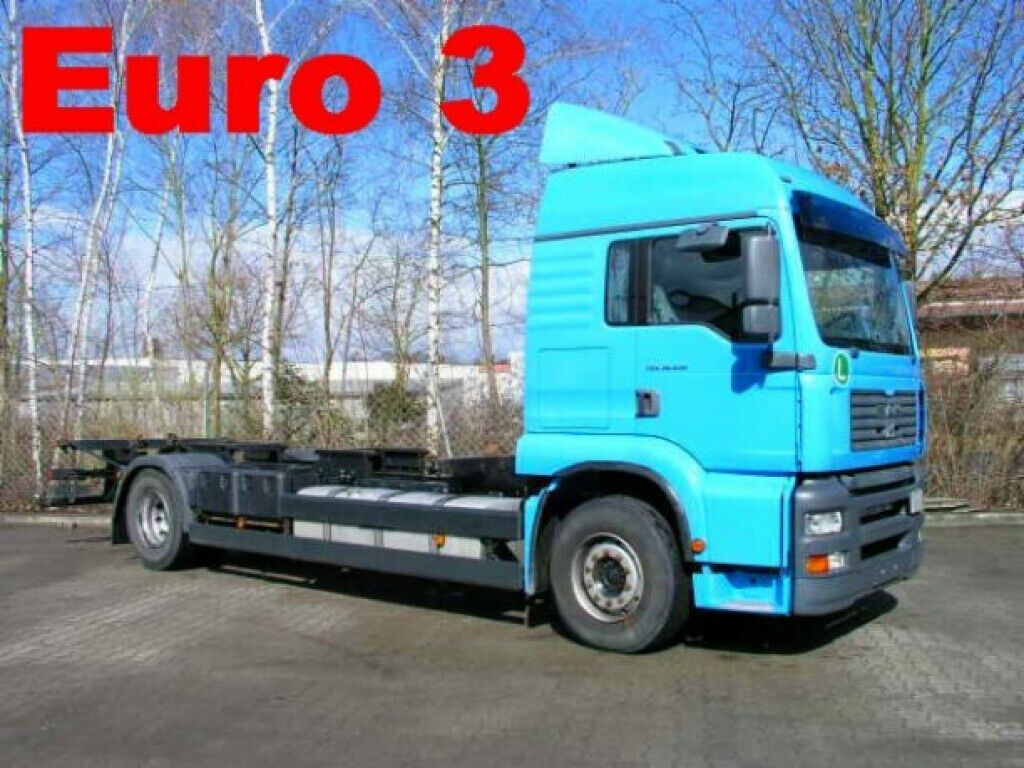 MAN 18.410 TGA2 Achs BDF- LKW - Kontejnerski tovornjak/ Tovornjak z zamenljivim tovoriščem: slika 1 MAN 18.410 TGA2 Achs BDF- LKW - Kontejnerski tovornjak/ Tovornjak z zamenljivim tovoriščem: slika 1