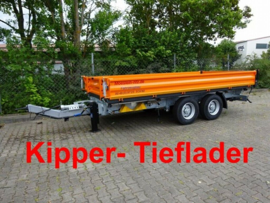 Möslein 13 t Tandem 3- Seitenkipper Tieflader-- Neufahr - Kiper prikolica: slika 2 Möslein 13 t Tandem 3- Seitenkipper Tieflader-- Neufahr - Kiper prikolica: slika 2