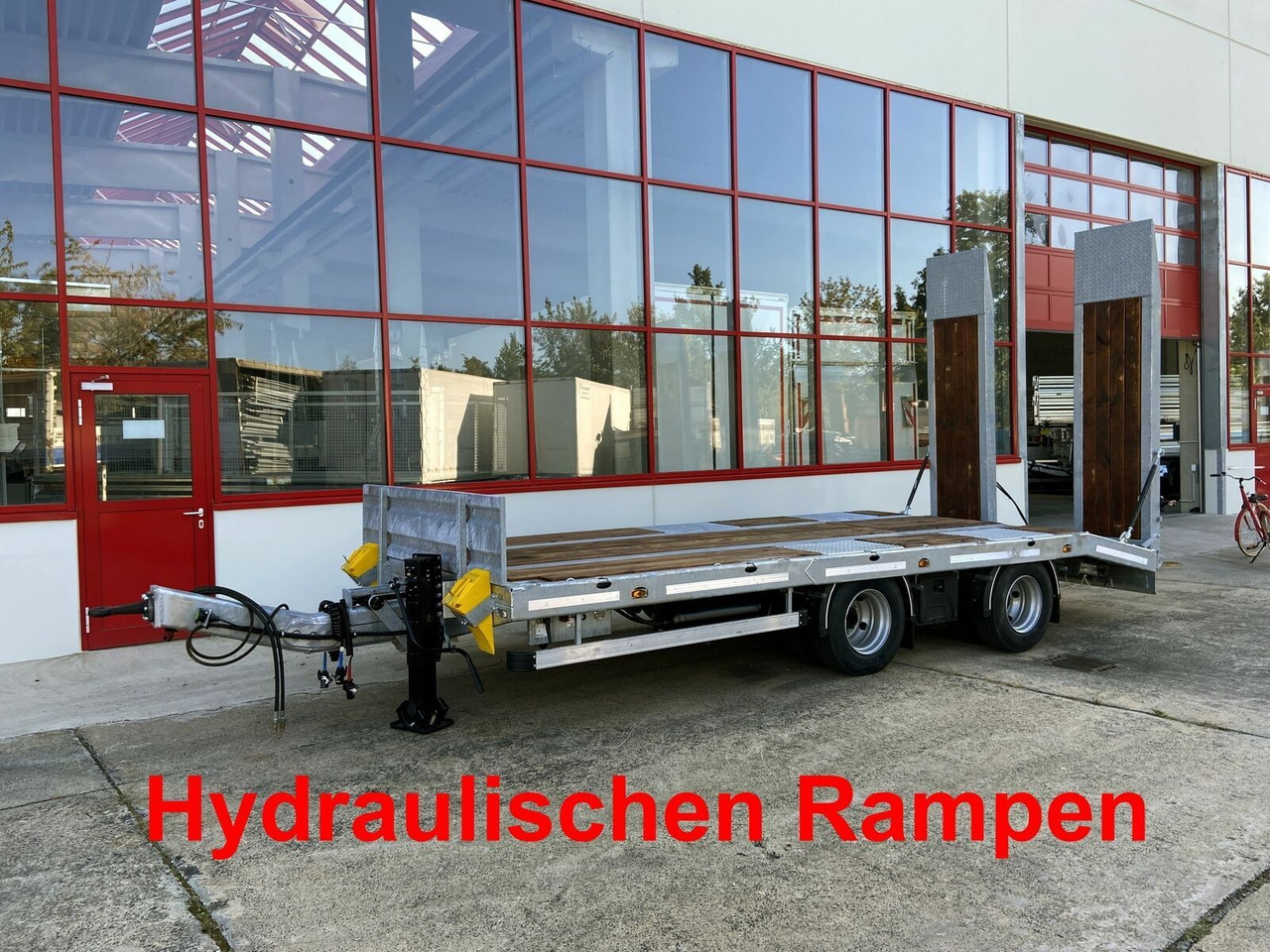 Möslein 21 t Tandemtieflader, hydr. Rampen, NEU - Nizko noseča prikolica: slika 2 Möslein 21 t Tandemtieflader, hydr. Rampen, NEU - Nizko noseča prikolica: slika 2