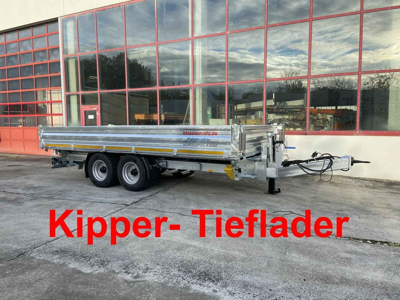 Kiper prikolica Möslein  Kipper Tieflader, Breite Reifen-- Neufahrzeug -: slika 1
